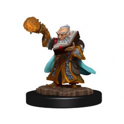 D&D ICONS OF THE REALMS: PREPAINTED MINIATURES -  MALE GNOME WIZARD -  RPG MINIATURE PREPAINTED DUNGEONS & DRAGONS